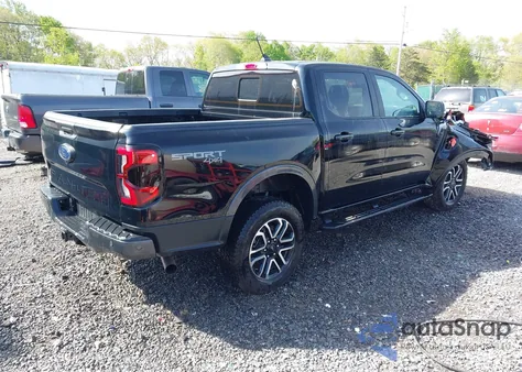 2024 Ford Ranger Lariat from USA, damaged, VIN 1FTER4KH3RLE24919